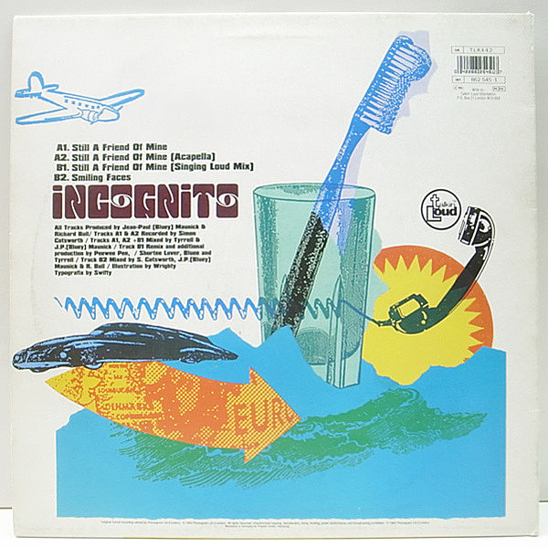 Incognito – Still A Friend Of Mine – CD (Maxi-Single), 1993