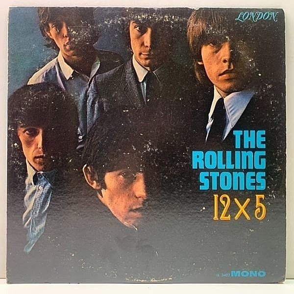 レコードメイン画像：1Aマト 初版 Unbox・Open Logo 1stマルーン MONO USオリジナル ROLLING STONES 12×5 ('64 London) 米モノラル PLAY良好！