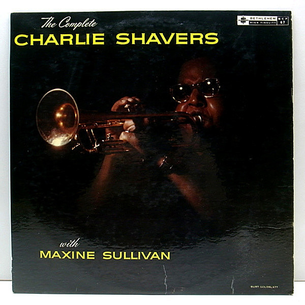 レコードメイン画像：良盤 Orig. MONO両溝 CHARLIE SHAVERS Complete MAXINE SULLIVAN