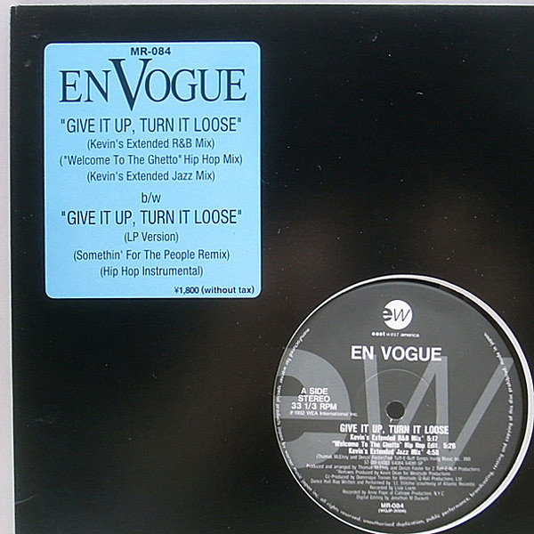 レコードメイン画像：R&B名曲!! EN VOGUE Give It Up, Turn It Loose ('92 EastWest) I Know You Got Soul, Impeach The President ネタ使い 