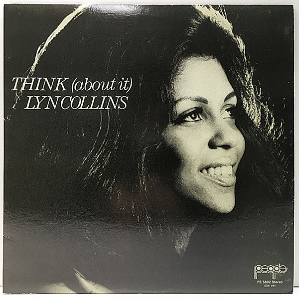 レコードメイン画像：美品!! USプレス LYN COLLINS Think (People PE 5602) 1st デビュー・アルバム Lp アナログ Sister Funk Classic サンプリング・ネタ