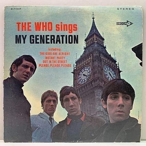 WHO / My Generation (LP) / Decca | WAXPEND RECORDS