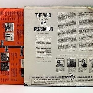 『ＴＨＥ・ＷＨＯ／ＵＫオリジナル仕様ペーパー・スリーヴ・シリーズ（全１２タイトル WHO / My Generation (LP) / Decca | WAXPEND RECORDS
