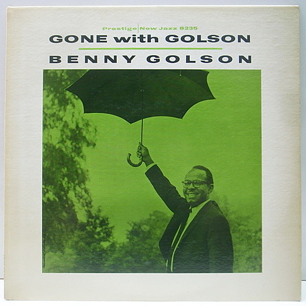 レコードメイン画像：レアな美品!! オリジナル BENNY GOLSON Gone With Golson ('60 New Jazz) 1st 紫ラベ 深溝 MONO RVG刻印