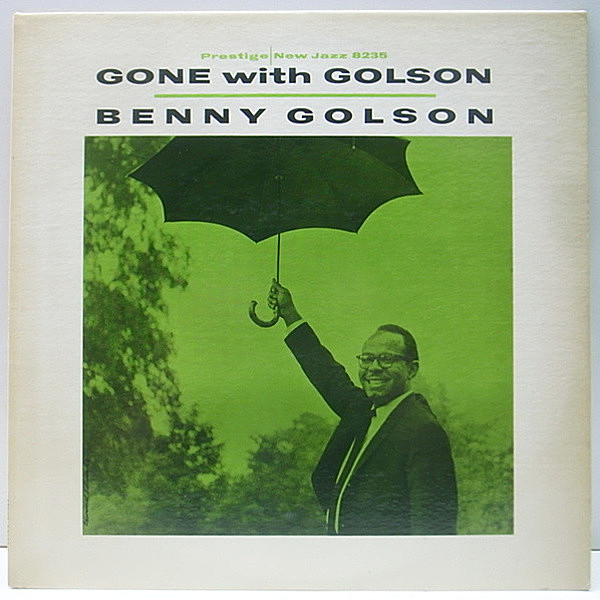 レコードメイン画像：美品!! オリジナル BENNY GOLSON Gone With Golson ('60 New Jazz NJLP 8235) 1st Purple 深溝 MONO RVG刻印
