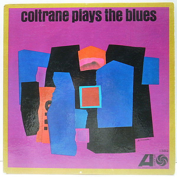 レコードメイン画像：良好!! MONO 初回 白ファン 3色ラベル USオリジナル JOHN COLTRANE Plays The Blues (Atlantic 1382) McCoy Tyner, Elvin Jones