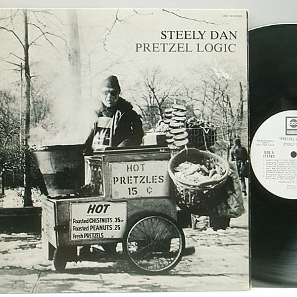 レコードメイン画像：激レア・プロモ・極上美盤!! オリジナル STEELY DAN Pretzel Logic ('74 abc) WHITE PROMO スティーリー・ダン／プレッツェル・ロジック