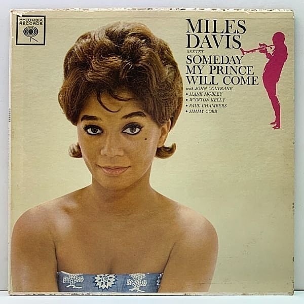 レコードメイン画像：MONO 6eye USオリジナル MILES DAVIS Someday My Prince Will Come ('61 Columbia) w/ JOHN COLTRANE, WYNTON KELLY, PAUL CHAMBERS