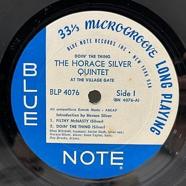 その他 LP Horace Silver Quintet Doin The Thing - At The Village BST84076 BLUE NOTE US /00260 MzItNjI5MS5qcGVn.jpeg