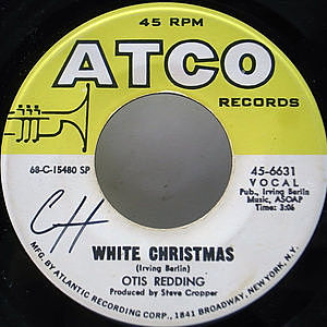 レコード画像：OTIS REDDING / White Christmas / Merry Christmas Baby