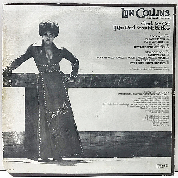 【中古】 ピーヴァインレコード｜P-VINE RECORDS リン・コリンズ： チェック・ミー・アウト LYN COLLINS / Check Me Out If You Don't Know Me By Now (LP