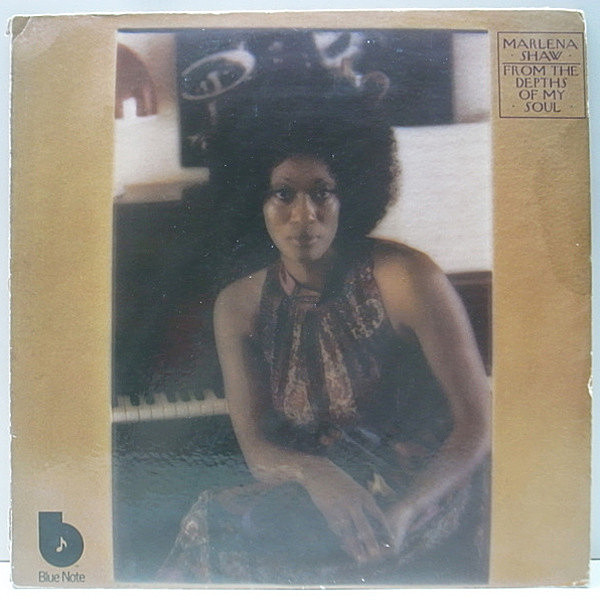 レコードメイン画像：良盤!! USオリジナル MARLENA SHAW From The Depths Of My Soul ('73 Blue Note) メロウ・グルーヴ／ソウル・ジャズ 名作