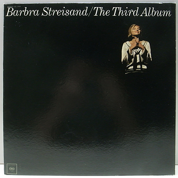 レコードメイン画像：美品 MONO 初回GUARANTEED 2eye オリジナル BARBRA STREISAND The Third Album ('64 Columbia) キャリア初期のスタンダード集 名盤
