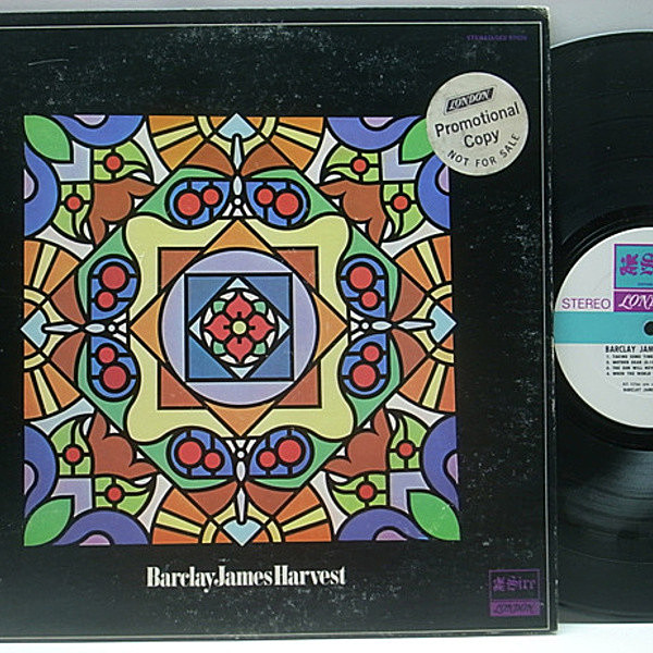 レコードメイン画像：プロモ USオリジナル BARCLAY JAMES HARVEST Same／1st デビュー ('70 Sire) 英プログレ・シンフォニック・アート・ロック