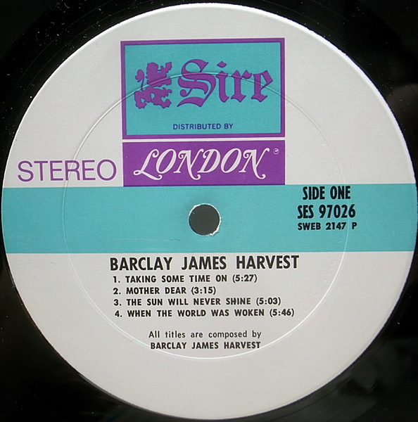 BARCLAY JAMES HARVEST / Same (LP) / Sire | WAXPEND RECORDS