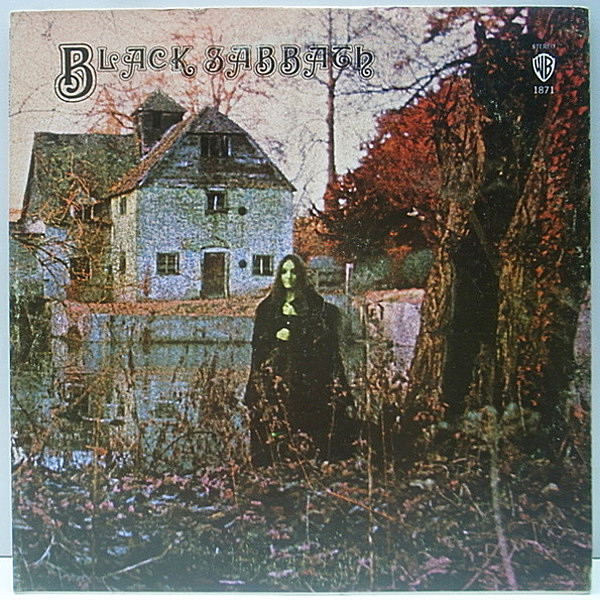 レコードメイン画像：1st 緑ラベ USオリジナル BLACK SABBATH Same／1st デビュー作 ('70 Warner) 良好!美再生ですが... 少々難あり -特価-