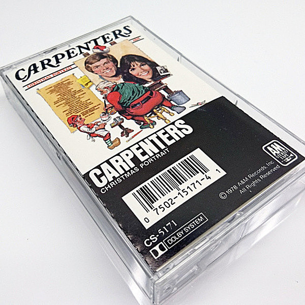 レコードメイン画像：CARPENTERS Christmas Portrait ('78 A&M) カーペンターズ クリスマス アルバム CASSETTE TAPE / テープ