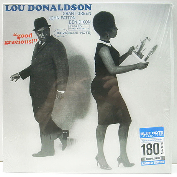 レコードメイン画像：シュリンク美品!! LOU DONALDSON Good Gracious (Limited Edition, Audiophile / 180g Pure Virgin Vinyl 仕様) Grant Green ほか