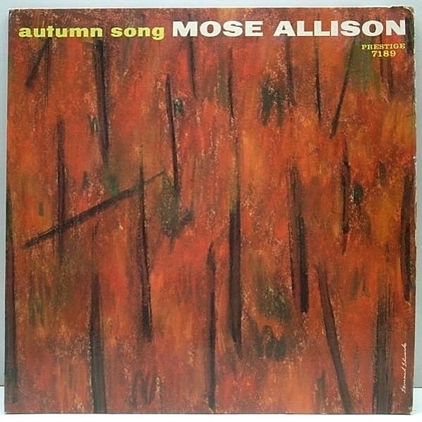 レコードメイン画像：概ね良好!! USオリジ MOSE ALLISON TRIO Autumn Song / RVG MONO