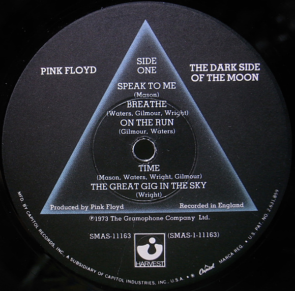 PINK FLOYD / The Dark Side Of The Moon (LP) / Harvest | WAXPEND