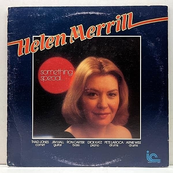 レコードメイン画像：美盤!! USプレス HELEN MERRILL Something Special - The Feeling Is Mutual w/Dick Katz, Thad Jones, Jim Hall, Ron Carter, Pete LaRoca