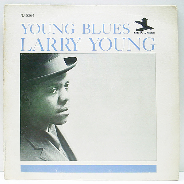 レコードメイン画像：MONO NJ, Purple RVG刻印 USオリジナル LARRY YOUNG Blues (New Jazz NJ 8264) Thornel Schwartzとのインタープレイも絶品