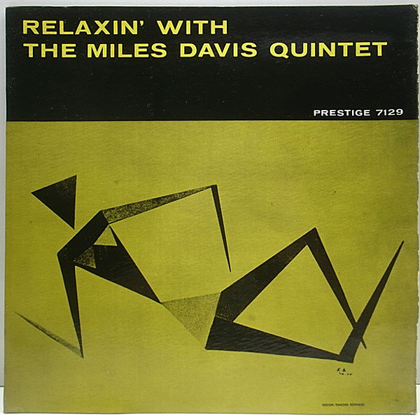 レコードメイン画像：美品!! 1st. NYC 完全オリジナル MILES DAVIS Relaxin (Prestige 7129) RVG 深溝 MONO 音も抜群