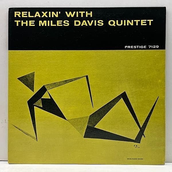 レコードメイン画像：Rare!!【NYCオリジナル】MILES DAVIS Relaxin' (Prestige 7129) RVG刻印 MONO 深溝 w/ John Coltrane, Red Garland, Paul Chambers