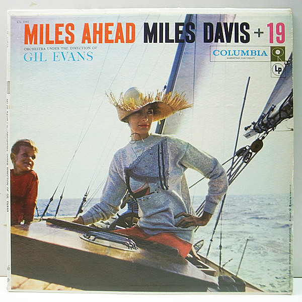 レコードメイン画像：良好盤!! US 完全オリジナル MONO 6eye 深溝 MILES DAVIS Miles Ahead ('57 Columbia CL 1041) GIL EVANS 華麗なオーケストラとの共演