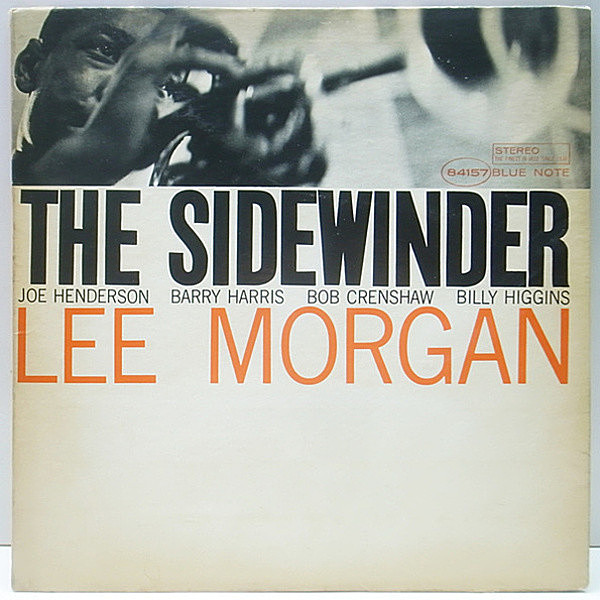 レコードメイン画像：レア ＜溝あり＞ 深溝 USオリジナル LEE MORGAN The Sidewinder (Blue Note BST 84157) STEREO DG P(耳)