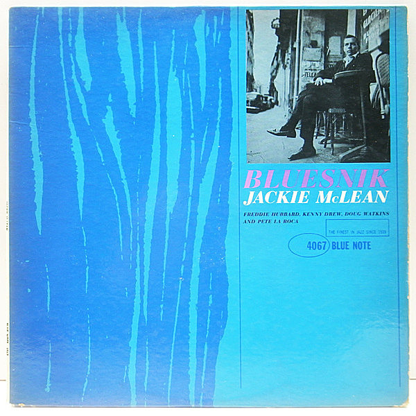 レコードメイン画像：美再生!! MONO 47WEST63rd. 深溝 USオリジナル JACKIE McLEAN Bluesnik (Blue Note BLP 4067) Freddie Hubbard, Kenny Drew, Doug Watkins