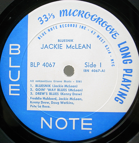 JACKIE McLEAN / Bluesnik (LP) / Blue Note | WAXPEND RECORDS