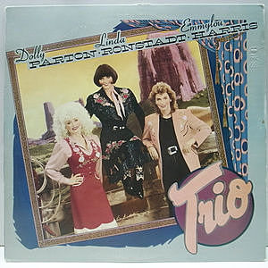 レコード画像：DOLLY PARTON / LINDA RONSTADT / EMMYLOU HARRIS / Trio