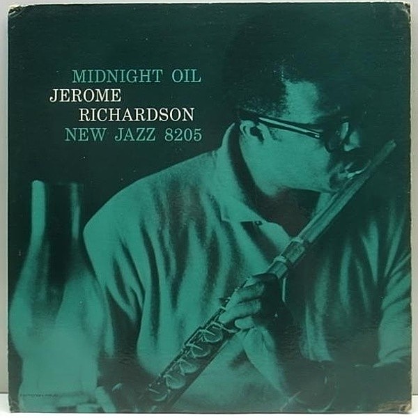 レコードメイン画像：レア!! 完オリ $3.98付 / JEROME RICHARDSON Midnight Oil / RVG