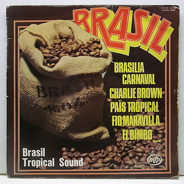 レコードメイン画像：フレンチ・ブラジリアン!! 仏 オリジナル「Brasil Tropical Sound」Tristeza, Cafe Cafe, Copacabana, Charlie Brown クラシッック満載