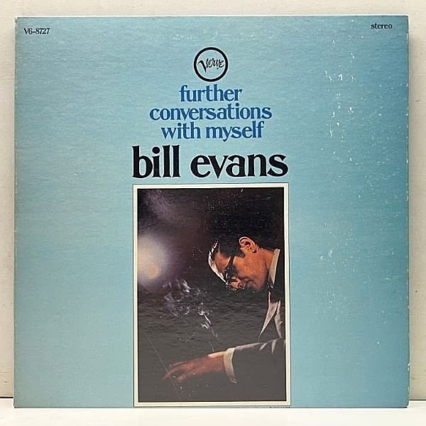 レコードメイン画像：Cut無し!良好! USオリジナル 初版 MGMリム T字ラベ 深溝 BILL EVANS Further Conversations With Myself ビル・エヴァンス 一人多重録音