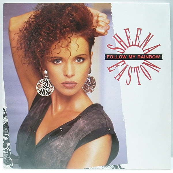 レコードメイン画像：美品!! SHEENA EASTON Follow My Rainbow ('89 MCA) バラード名曲 マイヤミ・ヴァイス