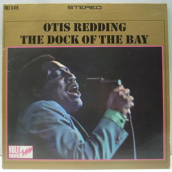 レコードメイン画像：レアな美品!! USオリジナル OTIS REDDING The Dock Of The Bay ('68 Volt) 1st 黄色ラベル オーティス・レディング 大名盤