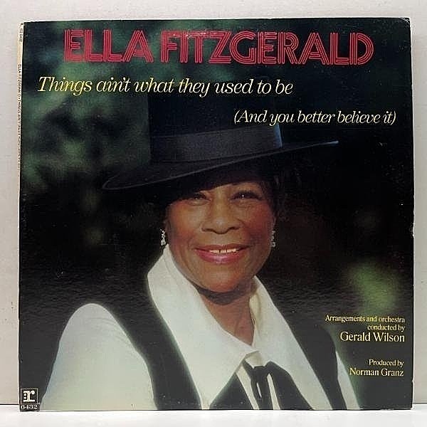 レコードメイン画像：良好!! 初版 W無し USオリジ ELLA FITZGERALD Things Ain't What They Used To Be ('71 Reprise) Norman Granzプロデュース 名演 Sunny 他