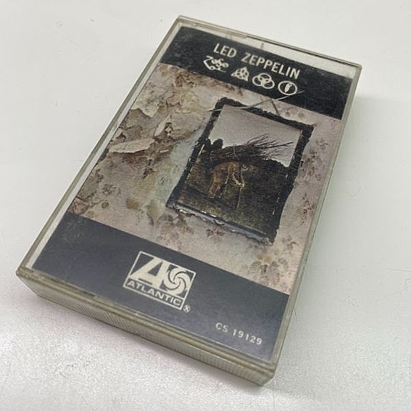 レコードメイン画像：US製 CASSETTE TAPE／テープ LED ZEPPELIN IV ('77 Atlantic) レッド・ツェッペリン 天国への階段 カセット