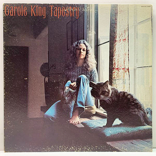 レコードメイン画像：【曲目右寄り・作曲者表記無し】US初期プレス CAROLE KING Tapestry ('71 Ode) 米SSW 不朽の名盤 キャロル・キング／つづれおり 代表作 Lp