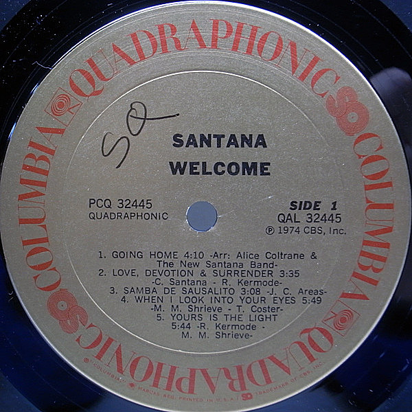 未使用 Santana - Welcome / レコード　LP Santana – Welcome – CD (Paper Sleeve, Album, Limited Edition