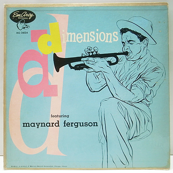 レコードメイン画像：レア!良好! 完全オリジナル 1st (YMG, 大ドラマー, 青刷) MAYNARD FERGUSON Dimensions (EmArcy MG 26024) Bob Gordon, Russ Freeman 他