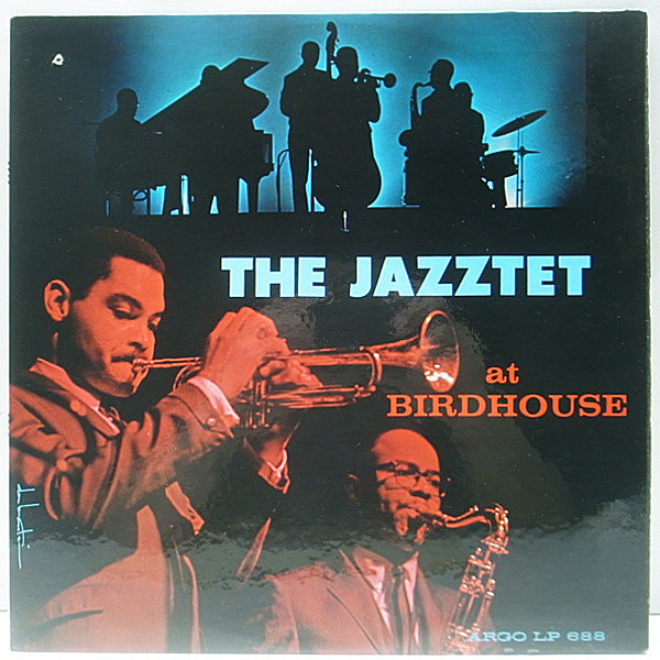 レコードメイン画像：良好!! 1st GRAY 深溝 MONO USオリジナル ART FARMER BENNY GOLSON / THE JAZZTET At Birdhouse ('61 Argo) 傑作ライヴ