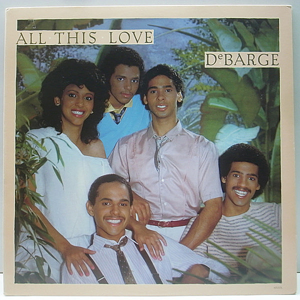レコードメイン画像：美品 USオリジナル DEBARGE All This Love ('82 Gordy) I Like It／All This Love 収録 LP
