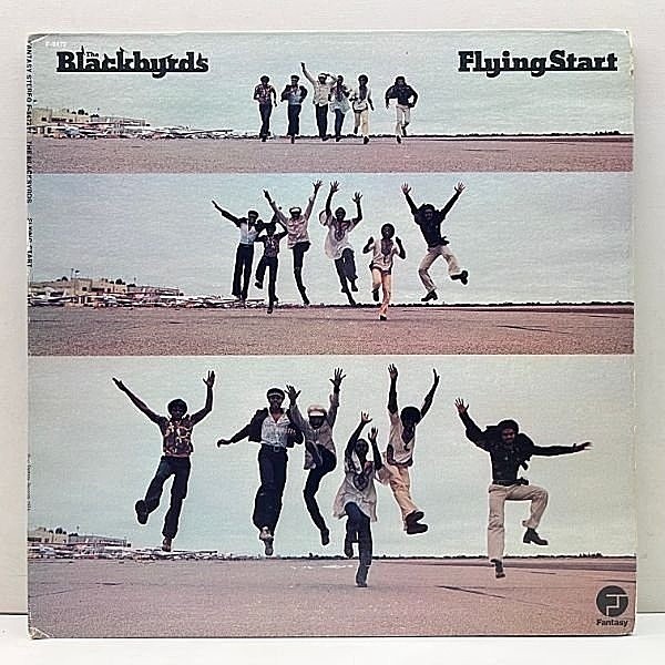 レコードメイン画像：良好!! USオリジナル BLACKBYRDS Flying Start ('74 Fantasy) ブラック・バーズ 黒鳥離陸 Jazz Funk ドラムブレイク サンプリング