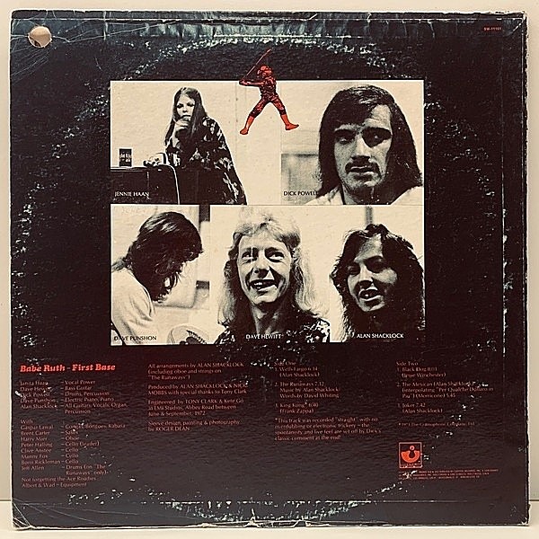 BABE RUTH / First Base (LP) / Harvest | WAXPEND RECORDS