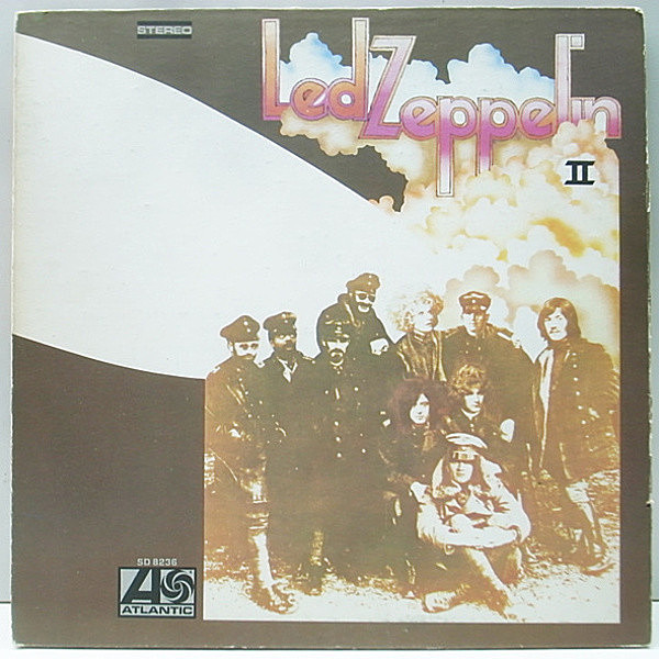 レコードメイン画像：良好!! Aマト＆RL刻印 US 完全オリジナル LED ZEPPELIN II ('69 Atlantic SD 8236) ラウドカット BOB LUDWIG HOT MIX 極レア 音質抜群