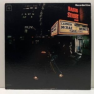 レコード画像：CARMEN McRARE / DAVE BRUBECK / Take Five (Recorded Live At Basin Street East)