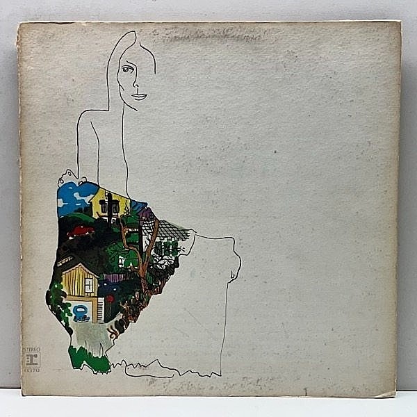 レコードメイン画像：良好盤!! US初期 W無し 手書きBG刻印 JONI MITCHELL Ladies Of The Canyon ('70 Reprise) ジョニ・ミッチェル Big Yellow Taxi ほか